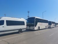 Автобусните превозвачи от Плевенско протестираха срещу липсата на транспортна политика на правителството!