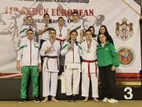 Отлично представяне на карате клуб Спартак 14 на Европейско първенство по Шотокан Карате-до