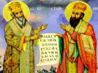 На 11 май църквата отбелязва празника на светите равноапостоли Кирил и Методий.