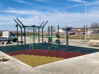 Нова площадка за Стрийт фитнес – дар от Общината за любителите на спорта в Червен бряг