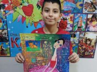 Две деца от арт школа „Колорит“ с Почетна награда от Международния конкурс „Лидице 2023“