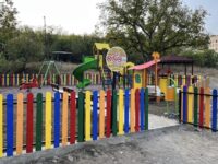 Готова е новата детска площадка при бл. 1 в ЖК „Победа” в Червен бряг