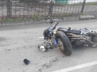Ранен мотоциклетист при катастрофата тази сутрин на възлово кръстовище в Плевен