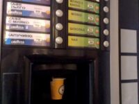 Кафе-автомат горя на плевенската улица „Иван Миндиликов“