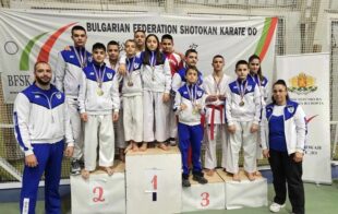 41 медала за „Спартак 14“ на Националното първенство по шотокан карате до