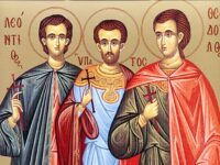 Църквата почита на 18 юни Свети Леонтий, Ипатий и Теодул